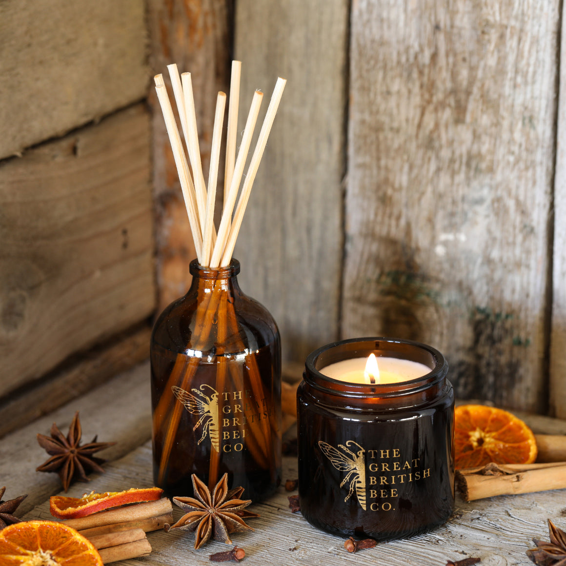 Fragrance Gift Set -  Candle and Reed Diffuser