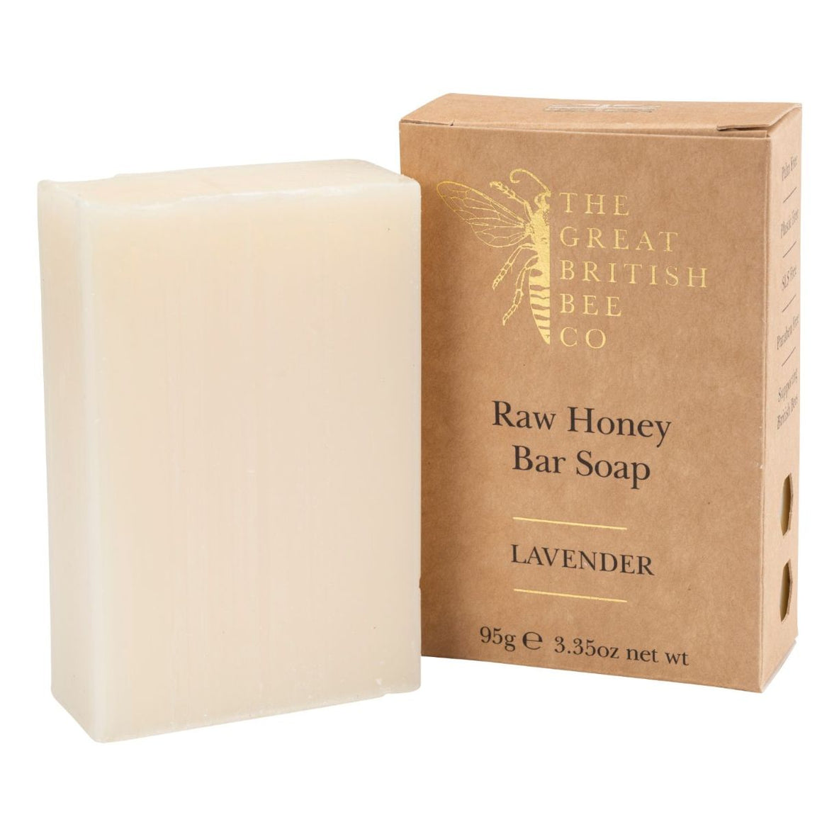 Raw Honey Bar Soap 95g - Lavender