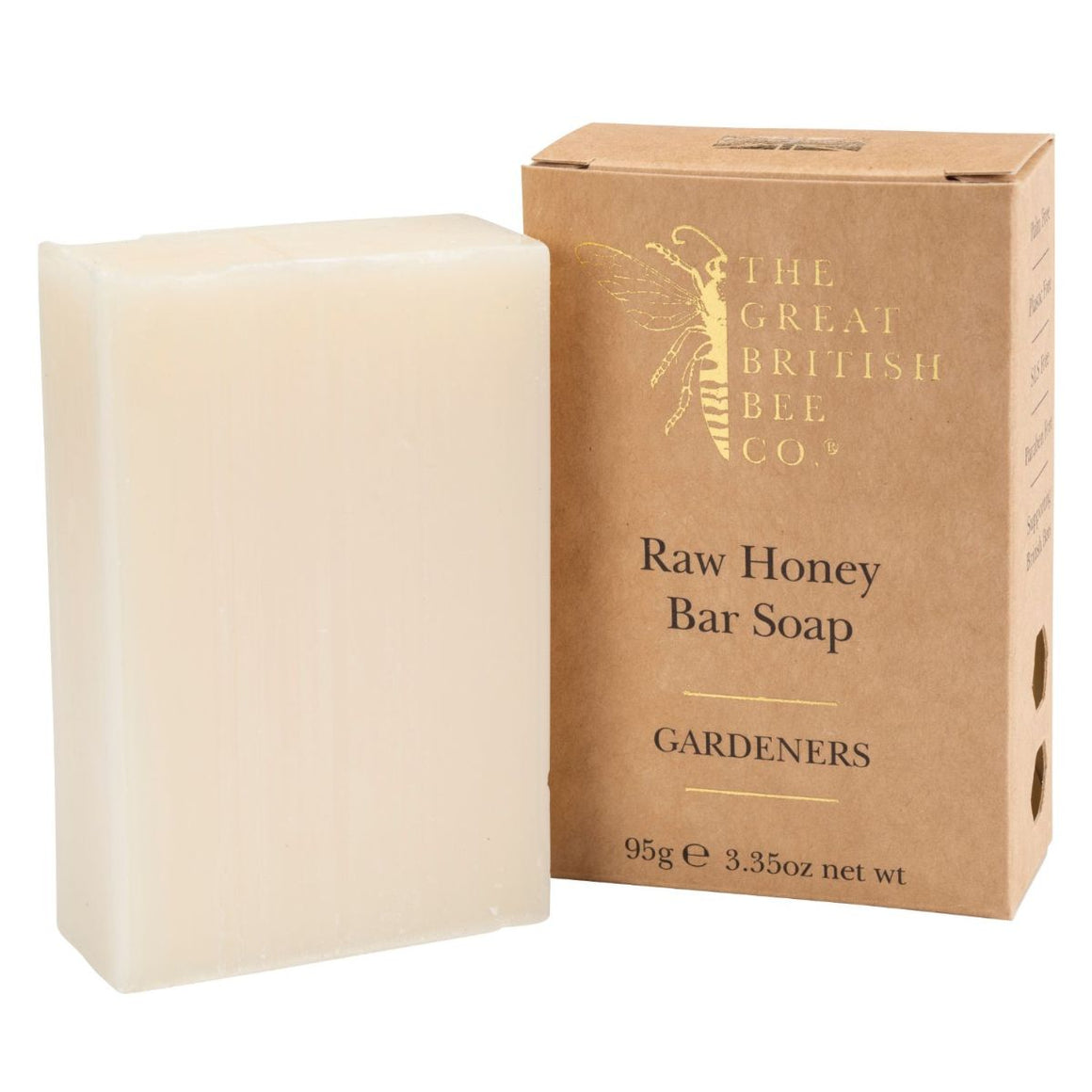 Raw Honey Bar Soap 95g - Gardeners