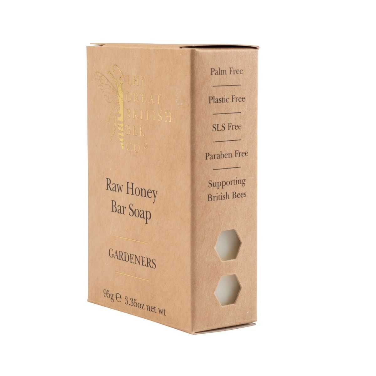 Raw Honey Bar Soap 95g - Gardeners