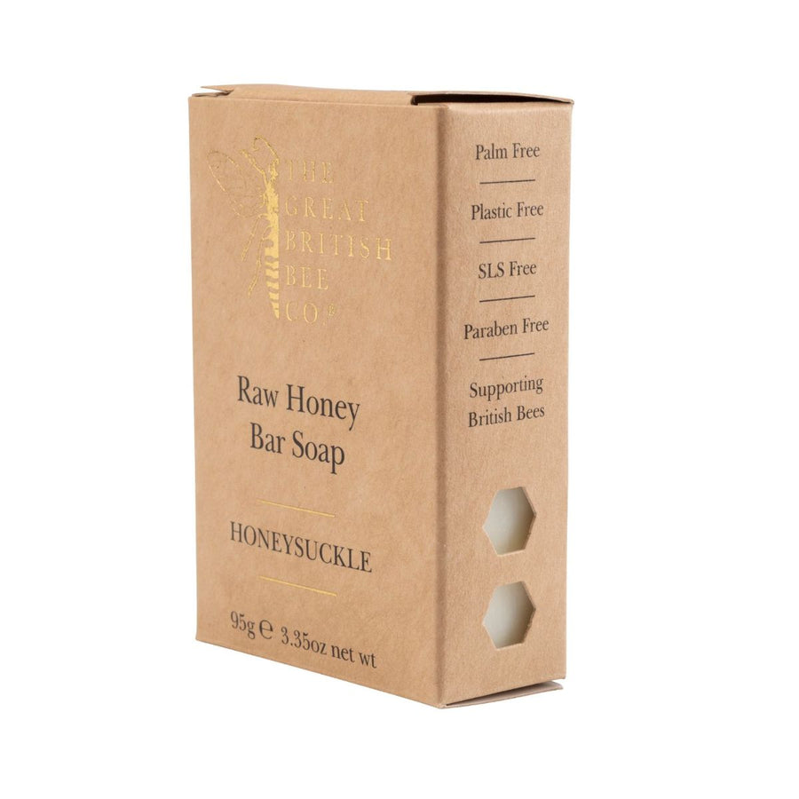Raw Honey Bar Soap 95g - Honeysuckle