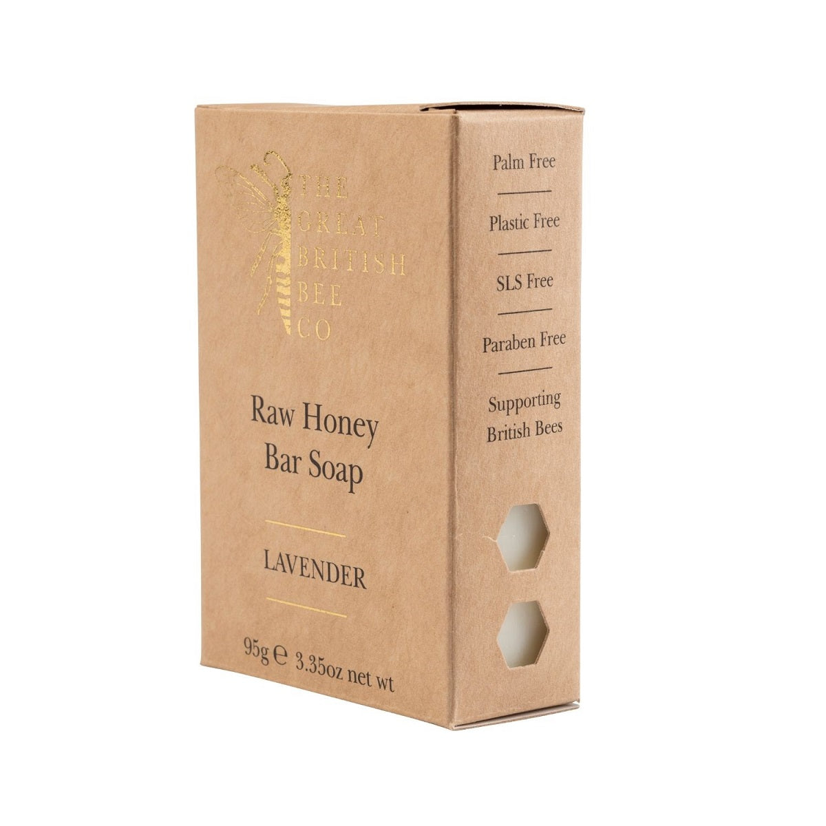 Raw Honey Bar Soap 95g - Lavender